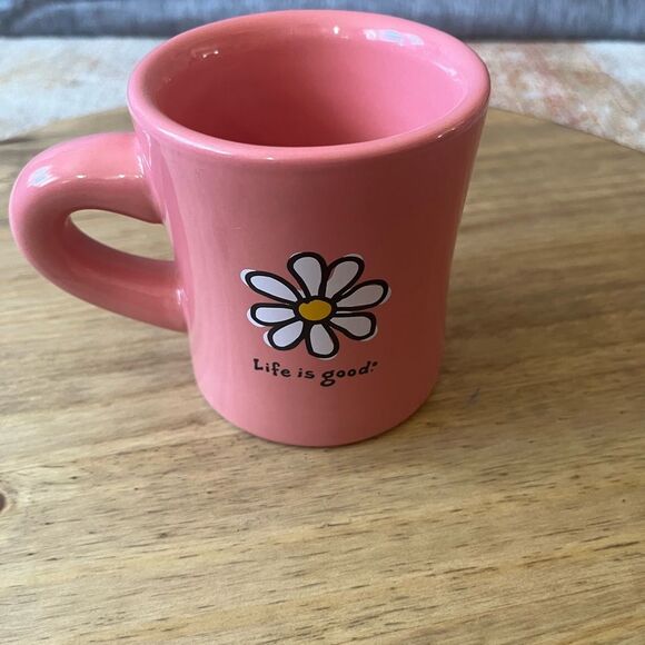 Life is Good Pink Coffee Mug “Do what you like, Like what you do” - Picture 1 of 9